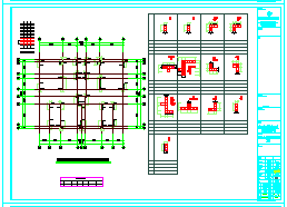 11层统拆统建安置房住宅结构cad设计施工图-图二