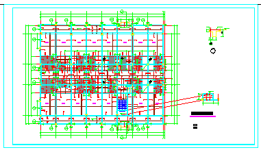 某六层框架酒店结构cad设计施工图-图二
