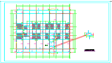 某六层框架酒店结构cad设计施工图