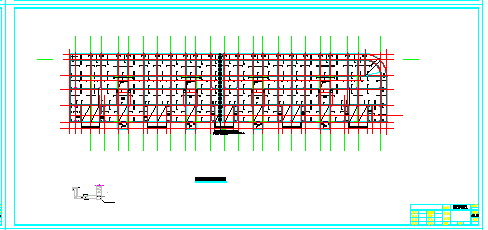 [海南]11+1层框架抗震墙结构安置楼房结构cad设计施工图-图二