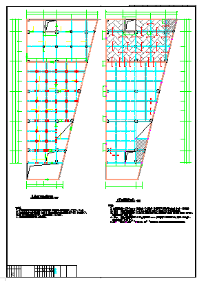 [江苏]两栋地上四层框架结构工业厂房结构cad设计施工图_图1