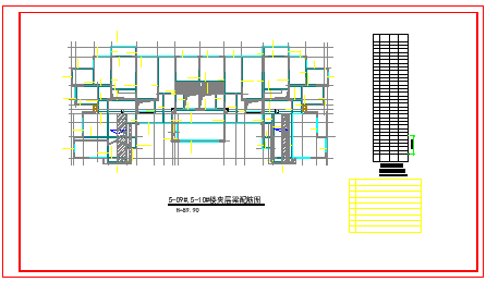 2栋31层剪力墙结构住宅结构cad设计施工图-图一