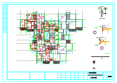 27层棚户区改造及廉租房项目结构cad设计施工图-图二