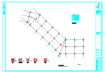 东方商业广场结构cad设计施工图_图1