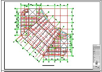 某住宅楼改迁项目结构cad设计施工图-图一