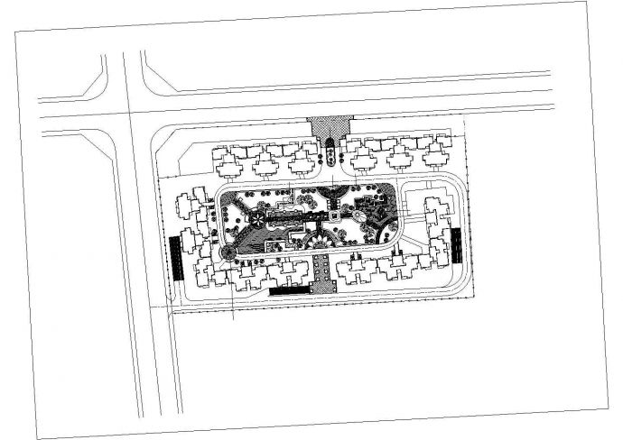 某广场CAD景观设计图纸_图1