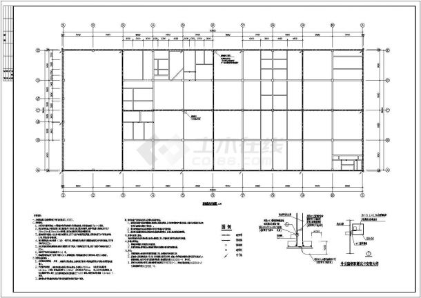 某本田汽车店电气施工设计全套CAD图-图二