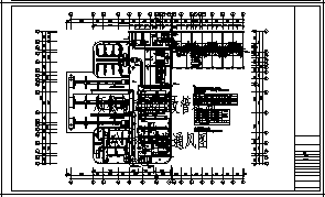 变频空调设计_某十五层单位办公大楼VRV变频空调施工cad图纸-图二