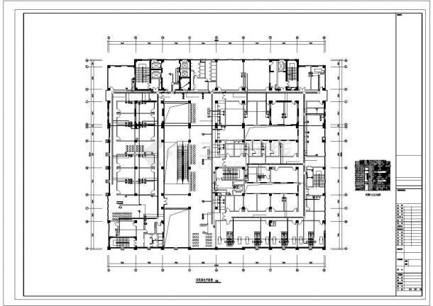 [山东]三甲医院一类高层综合建筑电气设计全套图纸92张-图二