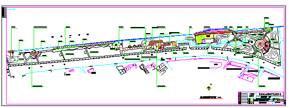 新通扬运河河滨公园设计成套施工图纸_图1
