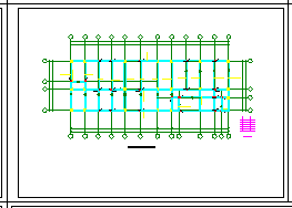 某监狱综合办公楼框架结构建筑cad设计施工图-图二