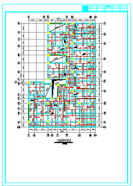 全套底框住宅楼结构设计cad施工图纸_图1