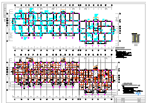 某异形柱框架结构住宅楼全套图，含设计说明_图1