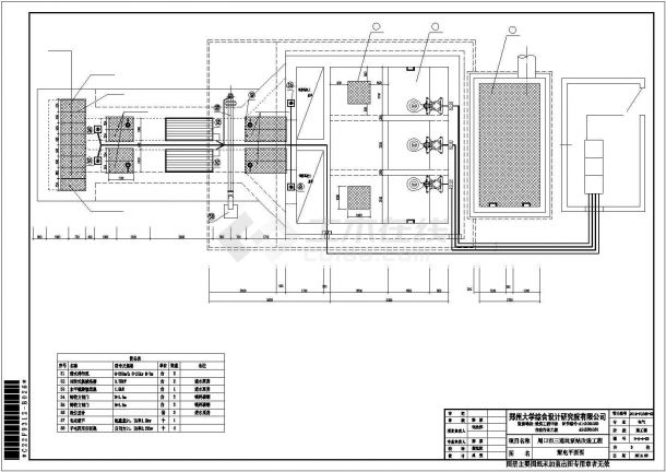 某三连坑泵站-电气工程设计施工CAD图纸-图二