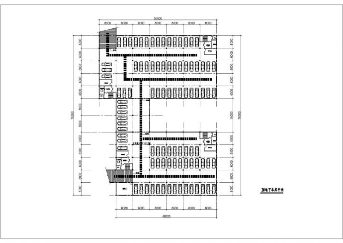 海门区民生小区多层小区内设计装修CAD图纸_图1