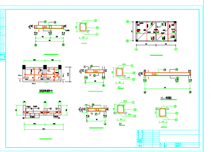 三层框架教学楼毕业设计（含计算书，建筑结构图）_图1