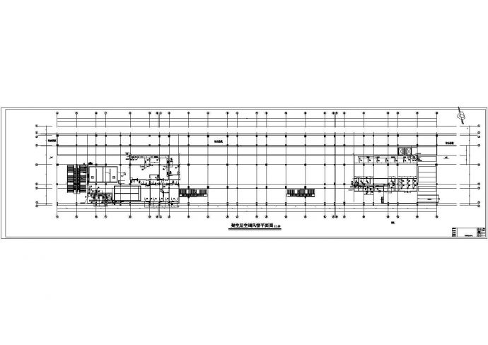 某铁路工程空调管道设计施工CAD图纸_图1