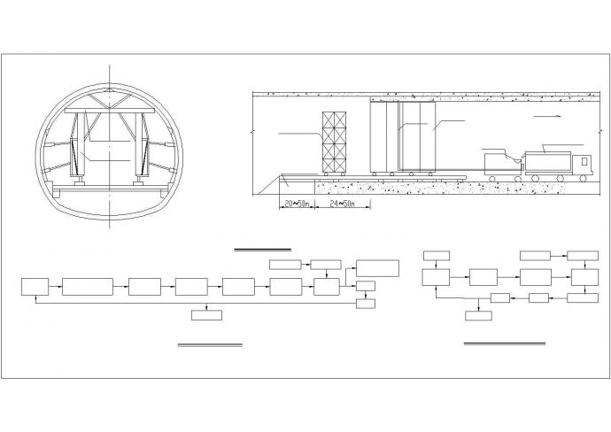 隧道衬砌施工方案图及施工工艺框图_图1