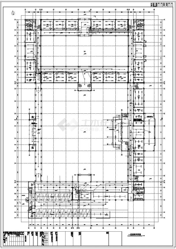 某小学教学楼及食堂电气施工图纸（全套）-图一