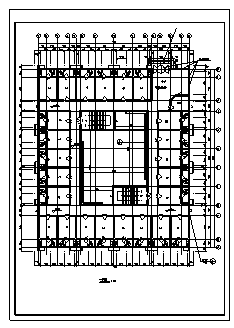 医院招聘楼设计_某六层带地下室医院家属区招聘楼工程施工cad图纸_图1