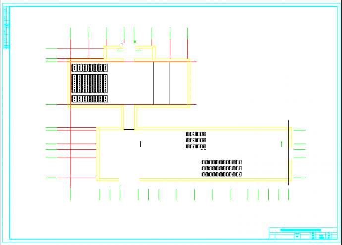 6745平米，四层框架教学楼毕业设计（计算书、建筑结构图、毕业答辩PPT）_图1