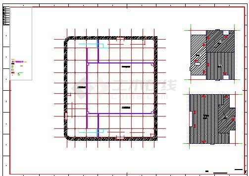 某物流仓库地下冷库全套建筑施工图-图二