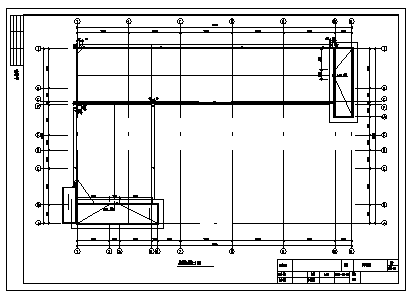 3000平米某四层艺术培训中心教学楼建筑施工cad图(含计算书，毕业设计)-图一