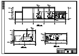 燃气锅炉房设计_某燃气锅炉房设计cad图纸-图二