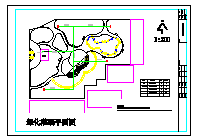 东山头村公园规划设计CAD施工图-图二