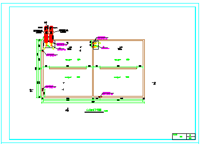 [江西]工业污水处理全套cad设计施工图(CASS+深度处理)-图二