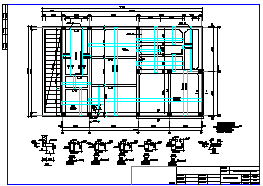 [常州]某污水泵站施工cad设计图（含沉井）-图二