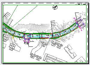 [湖南]市政道路雨水排水施工cad设计图纸-图一