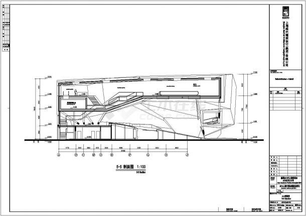 某世博会德国馆设计cad详细建筑施工图（含设计说明，带效果图）-图一