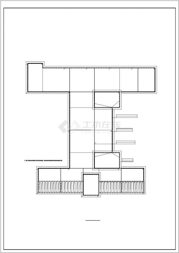 [重庆]某地多层中学校教学楼电气全套施工设计图纸-图一