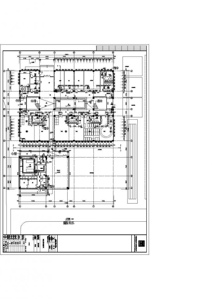 某南区二号商业用地幼儿园CAD设计施工图纸_图1