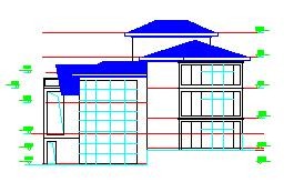 3层现代别墅室内装修施工图带效果图_图1