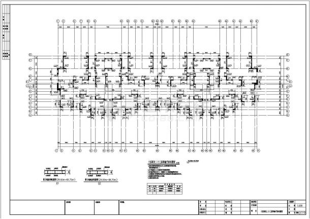 某地上27层剪力墙结构高层住宅楼设计cad 全套结构施工图（含设计说明）-图一