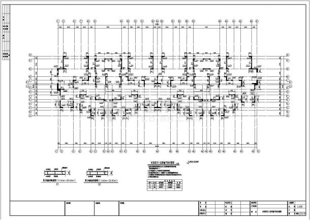 某地上27层剪力墙结构高层住宅楼设计cad 全套结构施工图（含设计说明）-图二
