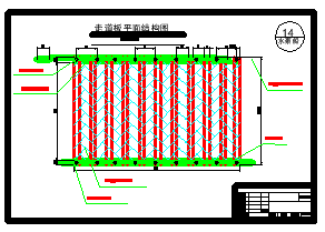 某典型水泵船结构设计cad施工图纸-图二