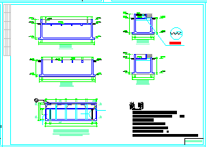 某工业铅酸废水处理工艺cad设计施工图_图1