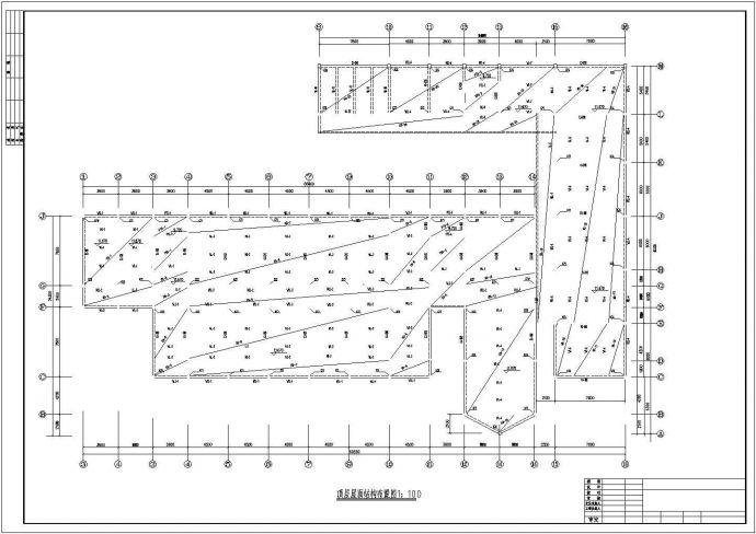 某3层框架结构教学楼毕业设计 cad结构施工图（ 含设计说明，含建筑设计，含计算书，施工组织设计）_图1