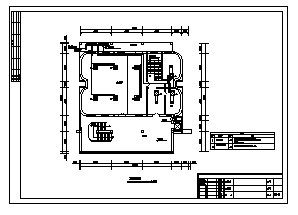 空调多联机系统设计_某三层小型档案馆空调多联机系统设计cad图纸-图二
