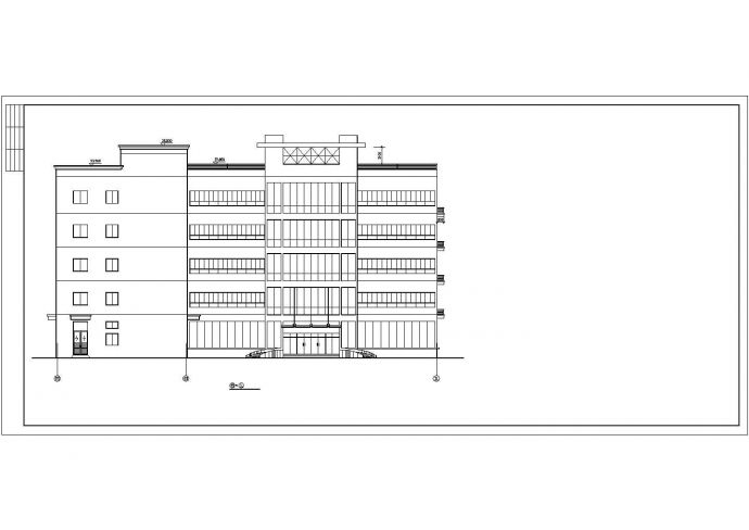 某大型厂房全套建筑设计CAD图纸_图1