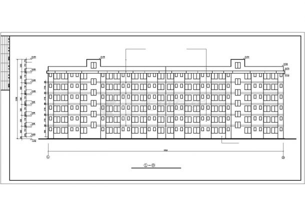 某重点大学现代学生公寓建筑规划设计施工CAD资料-图二