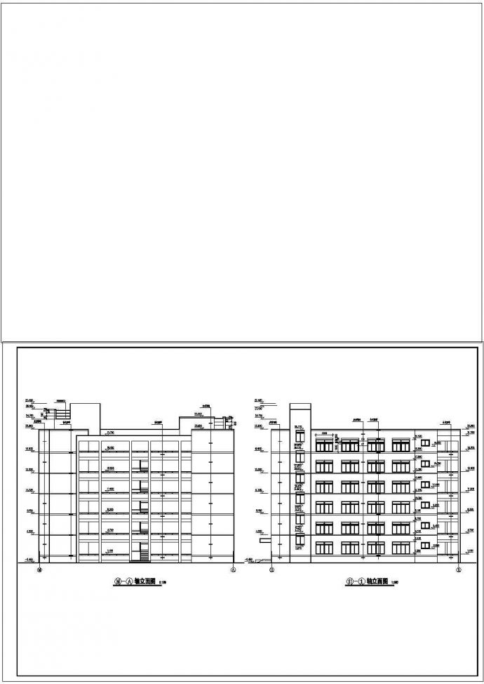 某省重点大型医学院教学楼全套建筑设计施工CAD资料_图1