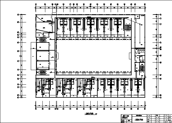 寿光市老人活动中心电气系统设计施工cad图纸_图1