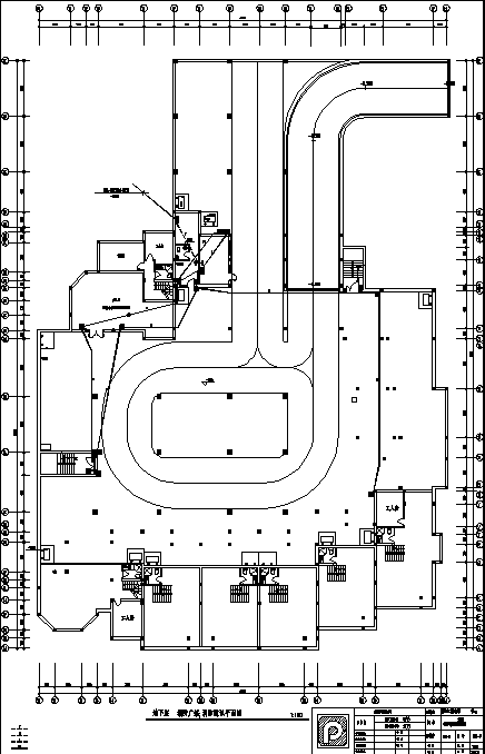南京某会所住宅楼电气系统设计施工cad图纸-图二