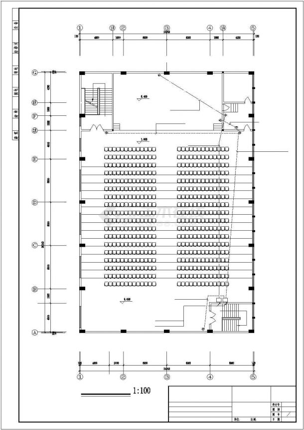 三层娱乐休闲会所强电系统施工图纸（含设计说明）-图二