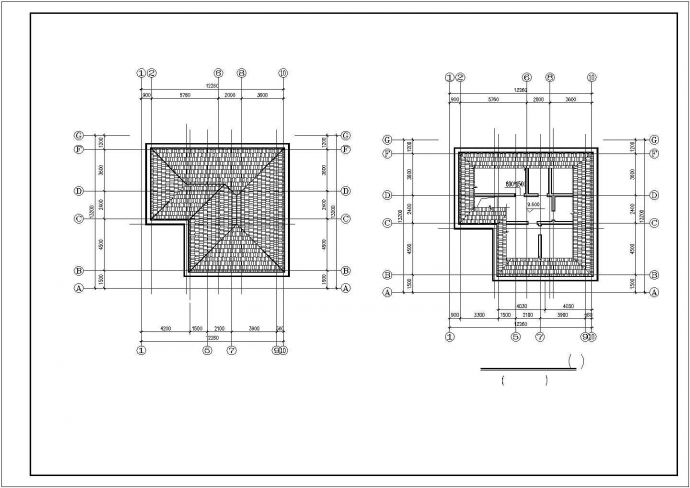 某四层现代风格别墅设计图（含10张图纸）_图1