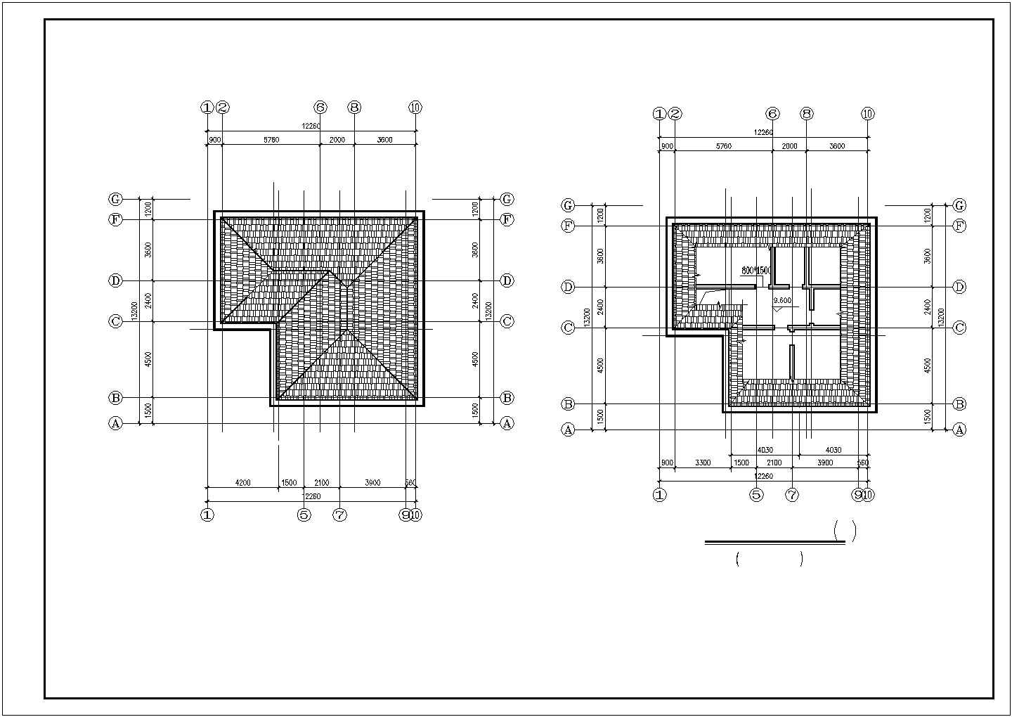 某四层现代风格别墅设计图（含10张图纸）
